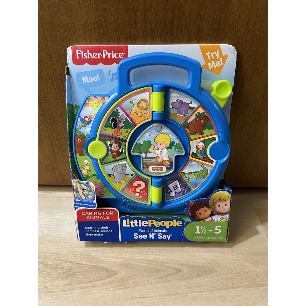 Fisher-Price Little People World of Animals See 'n Say‎ Toddler Musical Learning